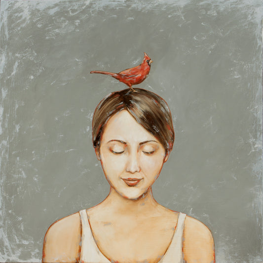 When the Red Bird Comes to Visit